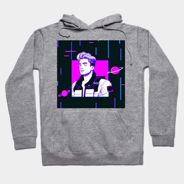 Space Commander James Hoodie by YoungRichFamousAuthenticApparel